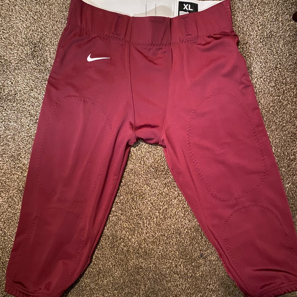 Nike Mens Maroon Size XL Defender Football Pants $65 NWT #535705-669 4